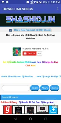 DJ SHASHI android App screenshot 0